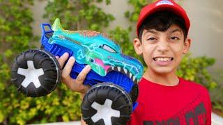 Jason and the New Hot Wheels Monster Truck Adventure