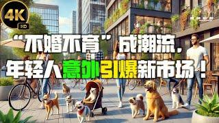 “不婚不育”成潮流，年轻人意外引爆新市场！ 2024思绪启航