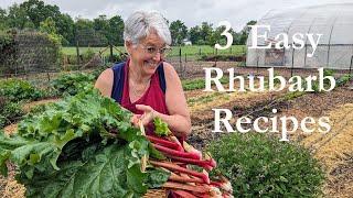 Fresh Rhubarb, Fresh Ideas: 3 Simple Recipes