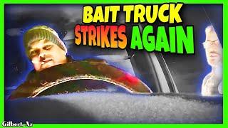 BAIT TRUCK HOOKS A HUGE BIG DUMMY FISH