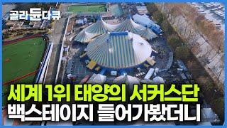 한국 공연이 가장 즐겁다는 세계 1위 서커스단. 무대 뒤가 궁금해서 찾아가봤더니｜극한직업｜#골라듄다큐