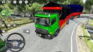 Serunya Mengendarai Truk Gandeng Hino 500 di Bus Simulator Indonesia! | Gameplay Seru