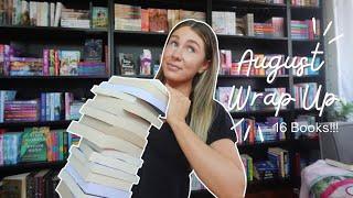 August Reading Wrap Up!! 16 BOOKS