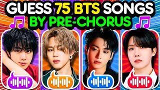  Guess The 75 BTS Songs By The PRE-CHORUS  |  BTS QUIZ 