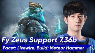 Fy ZEUS 7.36 SOFT SUPPORT 4 Pos | Dota 2 Pro Gameplay