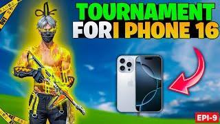 PLAYING SOLO TOURNAMENT FOR I PHONE 16 | SOLO SURVIVAL TOURNAMENT GAMPLAY | CROSSBONES GAMING |