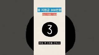 백수인데 신청안하면 200% 후회합니다. 청년취업지원금 #shorts