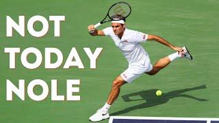 3 Times Federer Dominated Djokovic In His Greatest Season Ever ● All Attack Roger