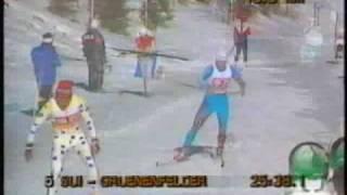 Sztafeta 4x10km / 4x10K relay, Calgary 1988
