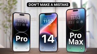 iPhone 14 vs iPhone 14 Pro vs iPhone 14 Pro Max - Full comparison