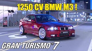 INCROYABLE ! 1250 CV BMW M3 E36 ! Gran Turismo 7