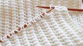 unique simple New basic knitting Irish Hiking Scarf tutorial for beginner / DIY knitting pattern