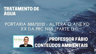 PORTARIA 888 - PARTE 1: PADRÕES PARA CONSUMIDORES E OPERADORES