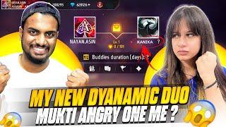 Mukti Vs My New Dyanamic Duo  Killing Mukti & Her Squad Gone Wrong - Garena Free Fire Max