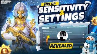 Bixi Op SENSITIVITY & SETTINGS | BIXI OP All Settings Revealed | Five Finger Claw