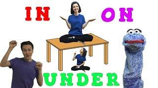 In On Under Song | Prepositions Song For Kids | English Vitamin Bubbles