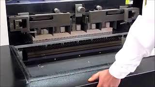 CMCC EUROPE - Faltschachtel Verpackung Separiermaschine - One Time Block Stripping/Blanking Machine