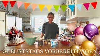 Geburtstags-Vorbereitungen  &  Mehlfreie Pfannkuchen backen XXL-Vlog   MARIELAND
