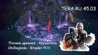 TERA RU 45.03 Крушитель. Поляна древней / Ghillieglade. Brawler POV