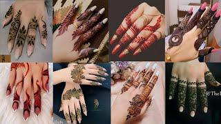 stylish fingers mehndi designs 2024 |fingers henna designs #viral #trending#mehndi #henna #art