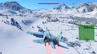 [War Thunder Dev] Su-27 vs F-15 The Maneuver in Topgun Kill