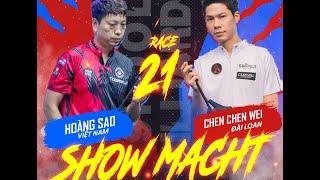 TRỰC TIẾP ​​ | Dương Quốc Hoàng vs Chen Chen Wei - Chạm 21