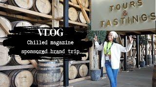 TRAVEL VLOG 11: BRAND TRIP + Chilled Magazine + Distillery Tours in Louisville Kentucky!