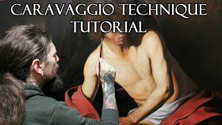 Caravaggio Technique Tutorial - St. John the Baptist