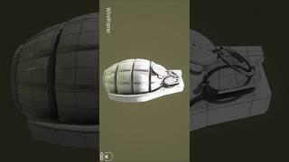 Smiley Grenade with Render Passes #3d #3dmodeling #weapons