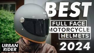 BEST FULL FACE MOTORCYCLE HELMETS 2024