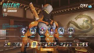 Overwatch Genji God Shadowburn Showing His Sick Gameplay Skills