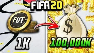 EASIEST WAY TO MAKE COINS IN FIFA 20 NOW!!