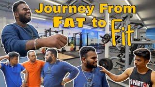 Journey from fat to fit || Comedy video 2021 || Saurav Thakur ft. Om Gangan