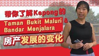 Taman Bukit Maluri & Menjalara（Kepong) 房产的变化