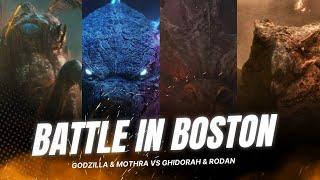 Godzilla & Mothra vs Ghidorah & Rodan