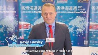 [HKMW 2023] Highlights from Mr David Loosley, Secretary General and CEO of BIMCO