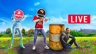 SEVOU LIVE with @Levinho @notzetti   PUBG MOBILE