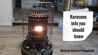 VLOG_070 K1 Kerosene vs. Gas station Kerosene Dyna Glo 23,800 BTU Kerosene Heater Fuel Info