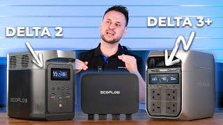 EcoFlow DELTA 2 vs DELTA 3 Plus Power Station Comparison | What’s New?