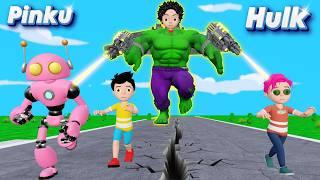 Pinku Bana Hulk Monster | Monster Wala Cartoon | Pagal Beta | Desi Comedy Video | Cs Bisht Vines