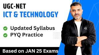 ICT | UGC-NET-Paper 1 | Updated Syllabus | For June 2025