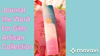 NIV Journal the Word Artisan Collection Bible for Girls Marbled Edition