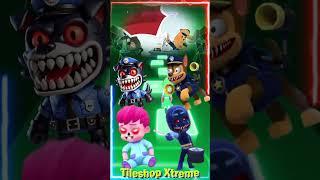 Sheriff Labrador  Paw Patrol Bebefinn Pj Masks Connor Monster Transform #coffindance  #tileshop