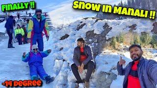 EP.02 : Snowfall in Solang valley  / Snow MANALI 2025  I Revv with SKY #manali