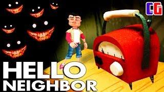 Hello Neighbor СТАЛ МАЛЕНЬКИМ и ПРОШЕЛ СТРАХ ДВОЙНОГО ПРЫЖКА Кошмары Акт 3 в игре Привет Сосед