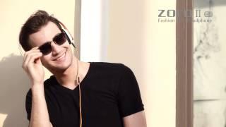 Noontec ZORO II HD Fashion Hi-Fi Headphone live video of model diagram