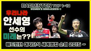 Exciting Badminton Women's Singles World Ranking 2015-2023