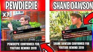 PEWDIEPIE CONFIRMED FOR YOUTUBE REWIND 2019!! | YT Rewind 2019 Predictions