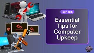Essential Computer Maintenance Tips: Keep Your PC Healthy and Windows Running Smoothly! #computer