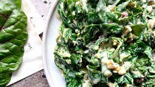 Swiss Chard Recipe, Cooking Swiss Chard with Cream, Step-by-Step Guide